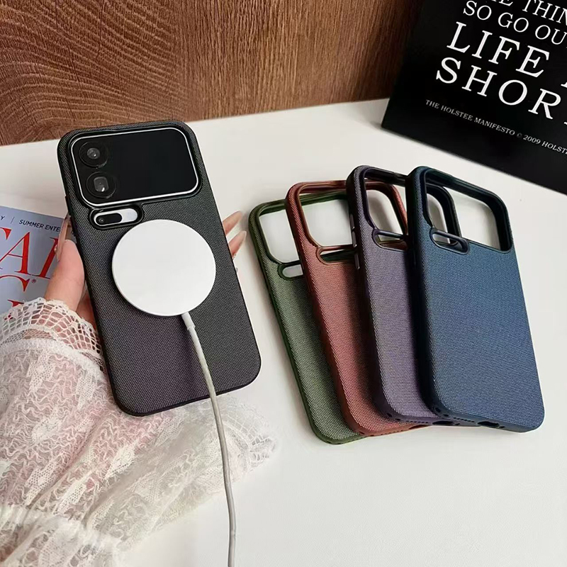 Phone Cases Quality - 高品質の新しい公式技術織り込み磁気式スマホケース Xiaomi 17 Pro Max 15