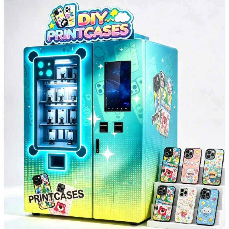 Phone Cases Vending Machine - 新型アップグレード版携帯電話ケース印刷自動販売機DIYカスタム印刷機器
