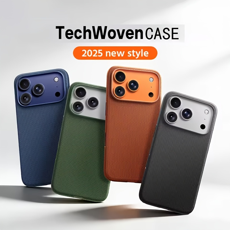Phone Cases Quality - 高品質テックウーブン磁気電話ケース iPhone 17/16/15/14/13 Pro Max用 Magsafeワイヤレス充電対応