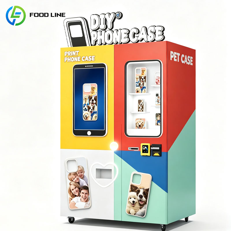 Phone Cases Vending Machine - カスタムスマホケースマシン スマート自動販売機 セルフサービス スマホアクセサリー販売キオスク カスタマイズ