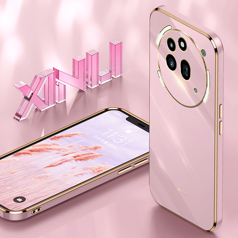 Phone Cases Nothing 3A - スクエアメッキ電話ケース Nothing Phone 3A Pro (3a)