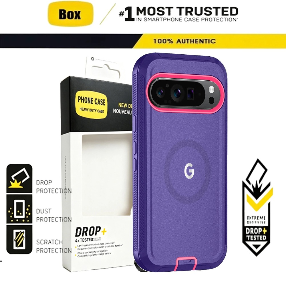 Military Grade Case - 3IN1 ミリタリーグレードの重装甲 OTT ボックスケース Google Pixel