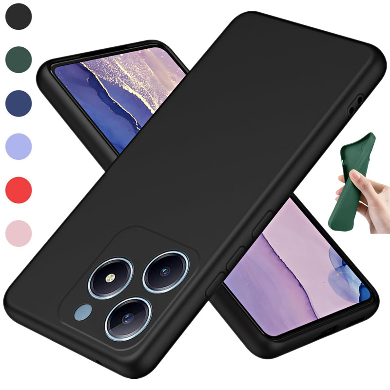 Realme Note 50 - Realme用の柔軟な液体シリコンケース,tpu保護カバー,c61,c63,c65,c67,4g,c55,c53,c51,注60,50
