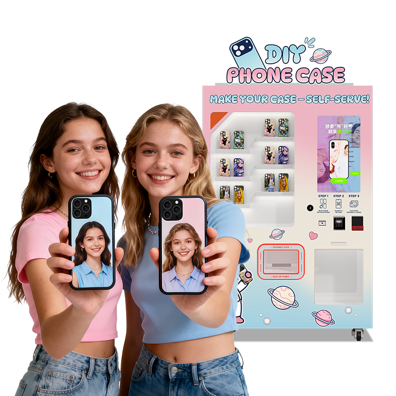 Phone Cases Vending Machine - ビジネス自動UVパーソナライズ携帯電話バックカバープリンター携帯電話ケース印刷自動販売機カスタマイズFL卸売