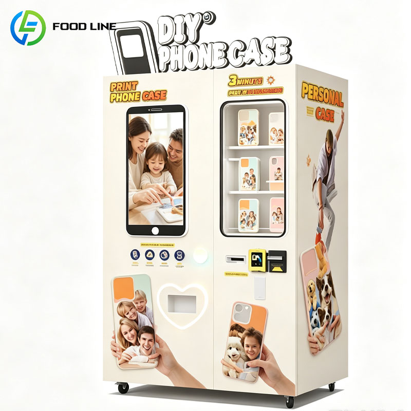 Phone Cases Vending Machine - 自動電話ケース販売機 DIYカスタムケースマシン タッチスクリーンキオスク カスタマイズ