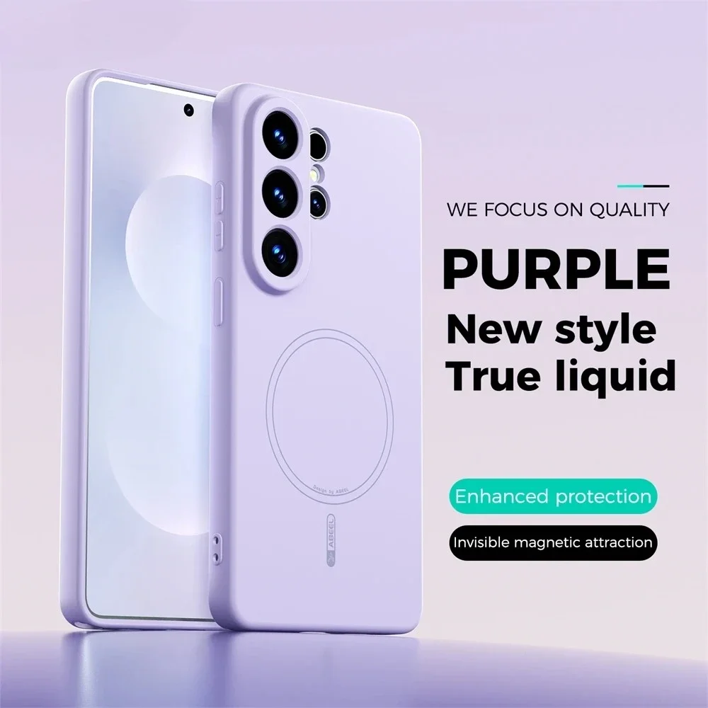 Phone Cases Quality - 高品質タッチリキッドシリコン製スマホケース Samsung S26 Ultra S25 S24
