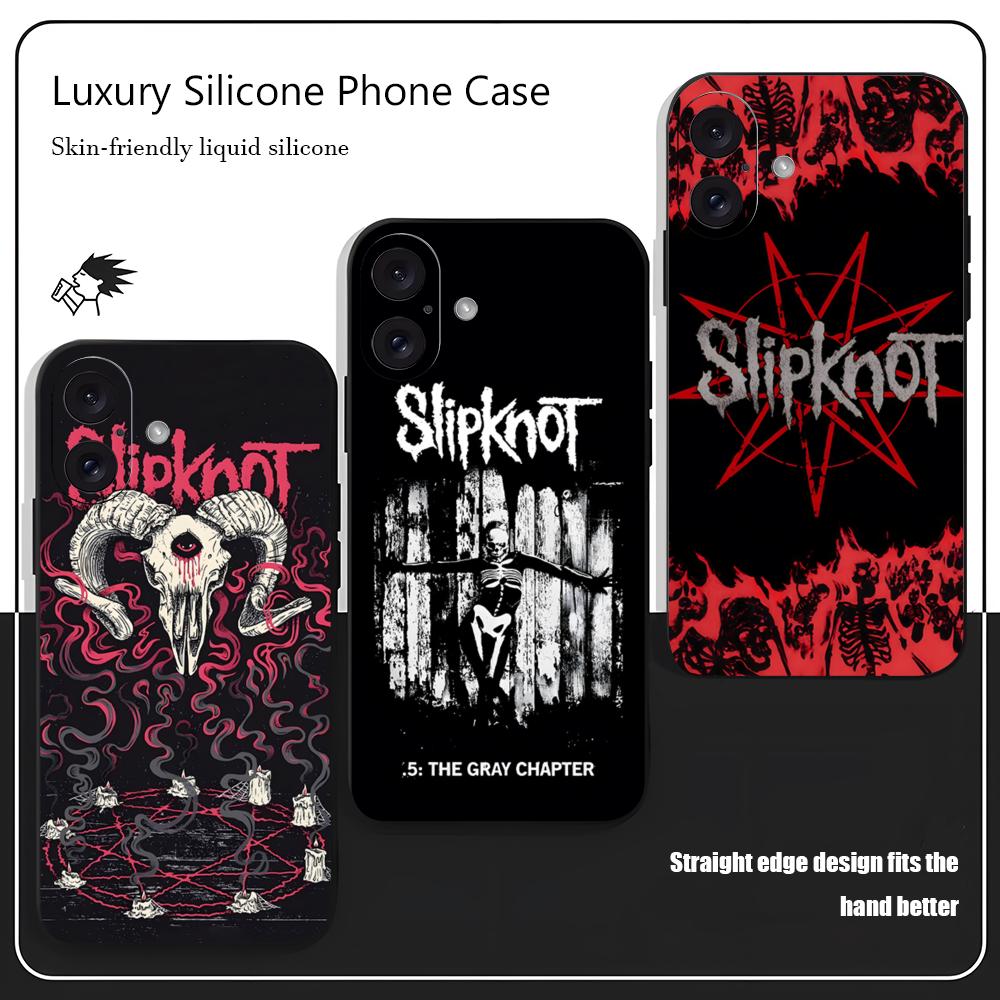 Phone Cases For Iphone 15 - S-Slipknot人気バンド iPhone 16 15 14 13