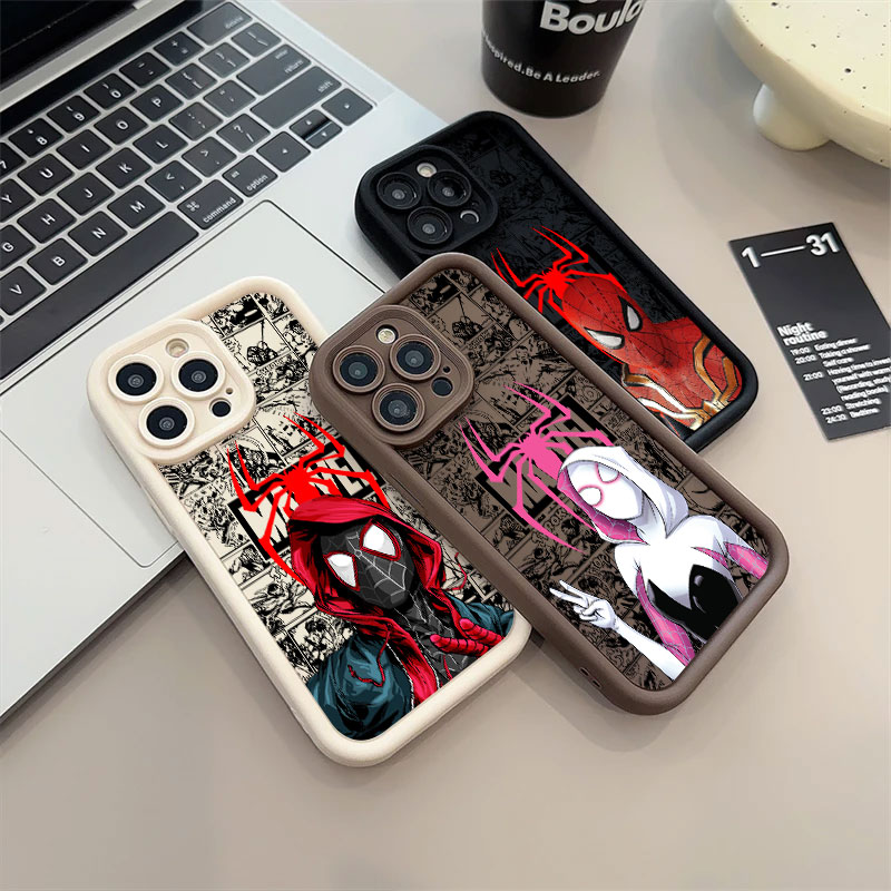 スパイダーマン マイルズ・モラレス グウェン マーベルコミッ - Phone Cases For Iphone 15 のレビューと価格