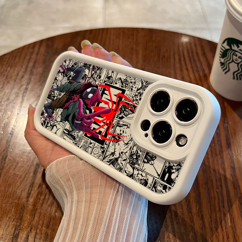 スパイダーマン マイルズ・モラレス グウェン マーベルコミッ - Phone Cases For Iphone 15 のレビューと価格