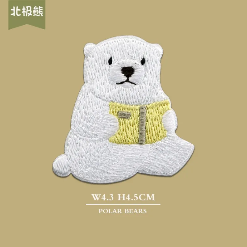 かわいい動物の刺繍が施されたパッチ,電話ケース,漫画のステッ - Phone Cases Eco Friendly のレビューと価格