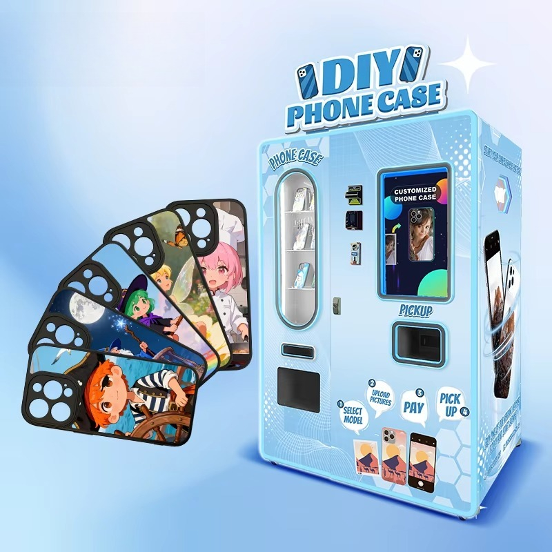 新型アップグレード版携帯電話ケース印刷自動販売機DIYカスタ - Phone Cases Vending Machine のレビューと価格