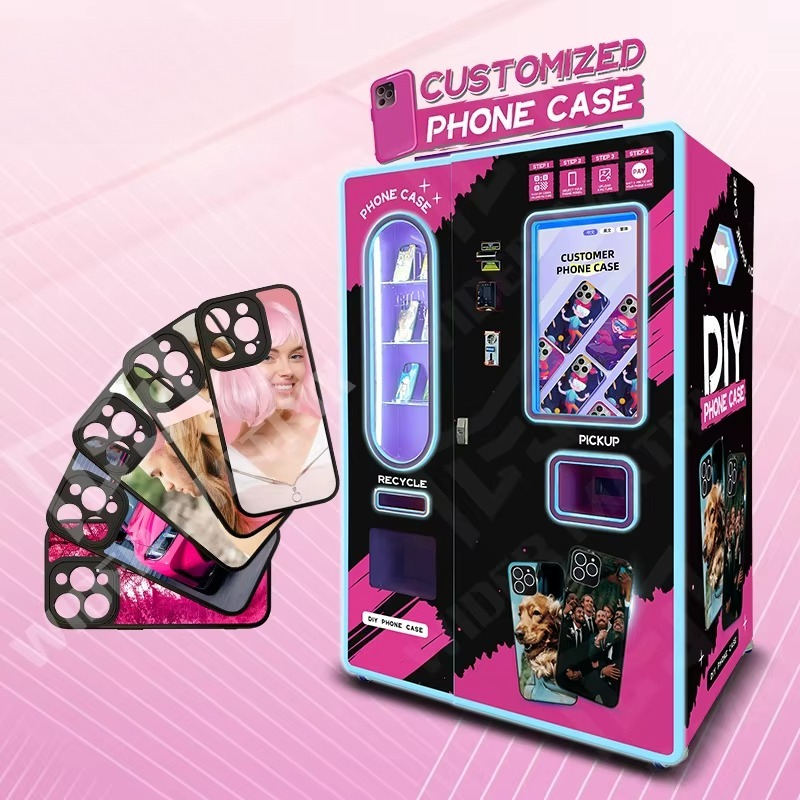 新型アップグレード版携帯電話ケース印刷自動販売機DIYカスタ - Phone Cases Vending Machine のレビューと価格