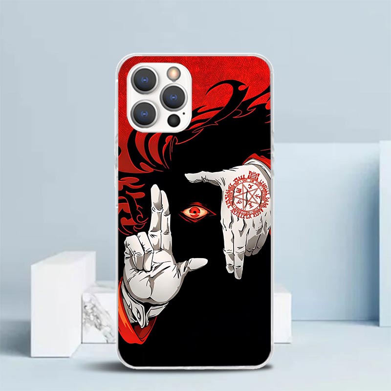 A-アルカード・ヘルシング アニメ ソフトカバー iPhon - Phone Cases That Fit Iphone 16E のレビューと価格