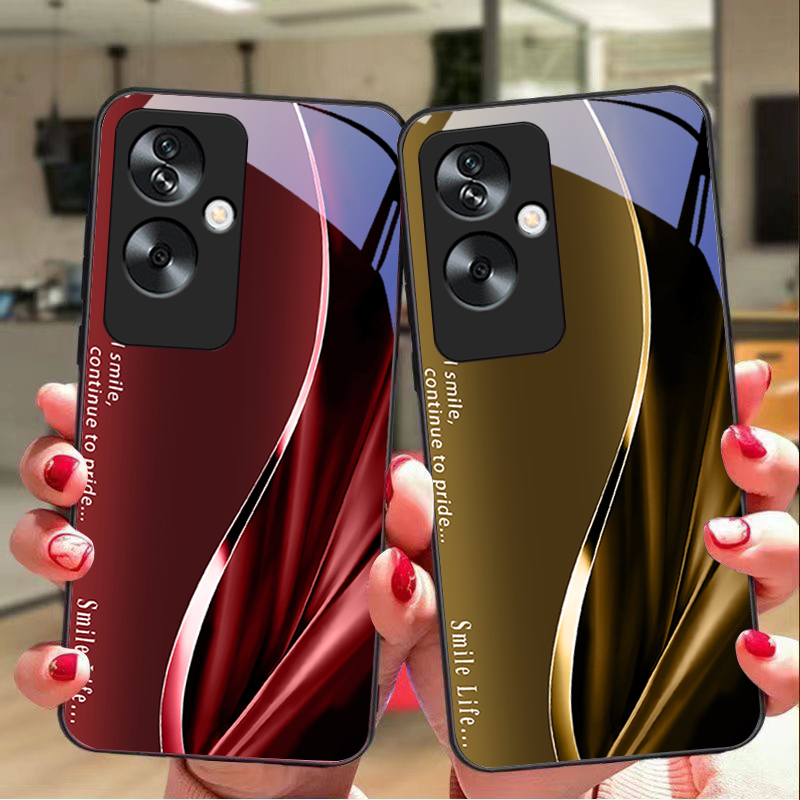 新しいソフトブラウンレッド Oppo A79 5 グラム 5 - Realme Note 50 のレビューと価格