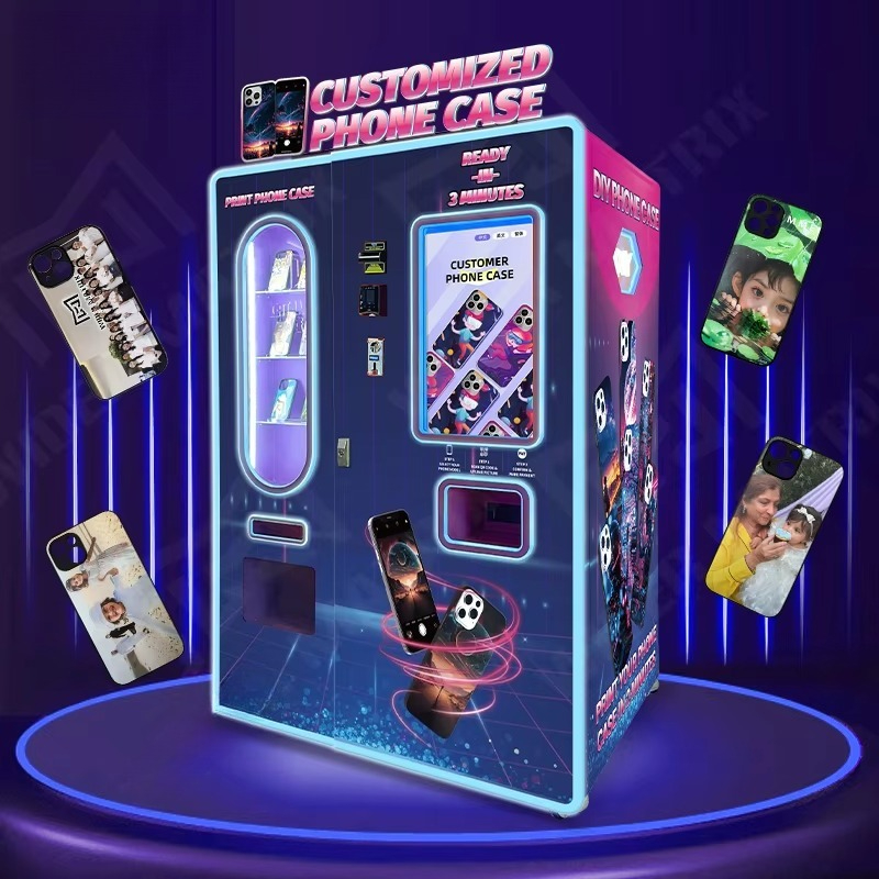 カスタマイズ可能なインテリジェントUV技術搭載 自動スマホケ - Phone Cases Vending Machine のレビューと価格