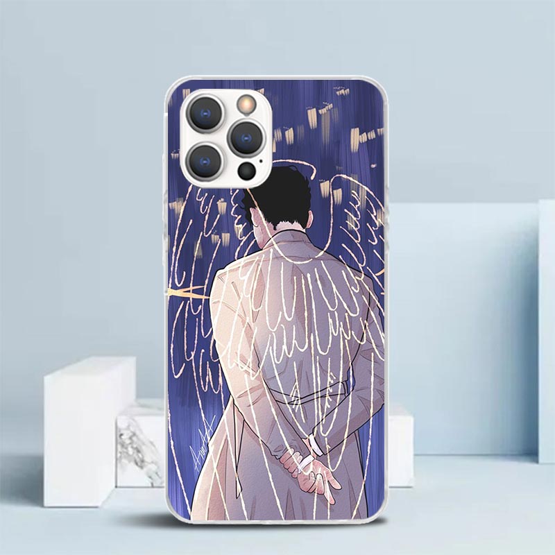 エンジェル・カスティエル スーパーナチュラル ソフトカバー  - Phone Cases That Fit Iphone 16E のレビューと価格