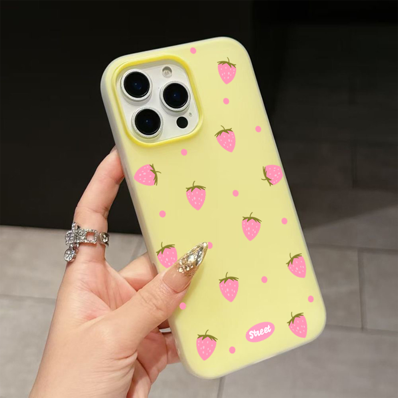 甘いピンクのイチゴ柄スマホケース、Samsung Galax - Phone Cases Galaxy S26 Ultra のレビューと価格
