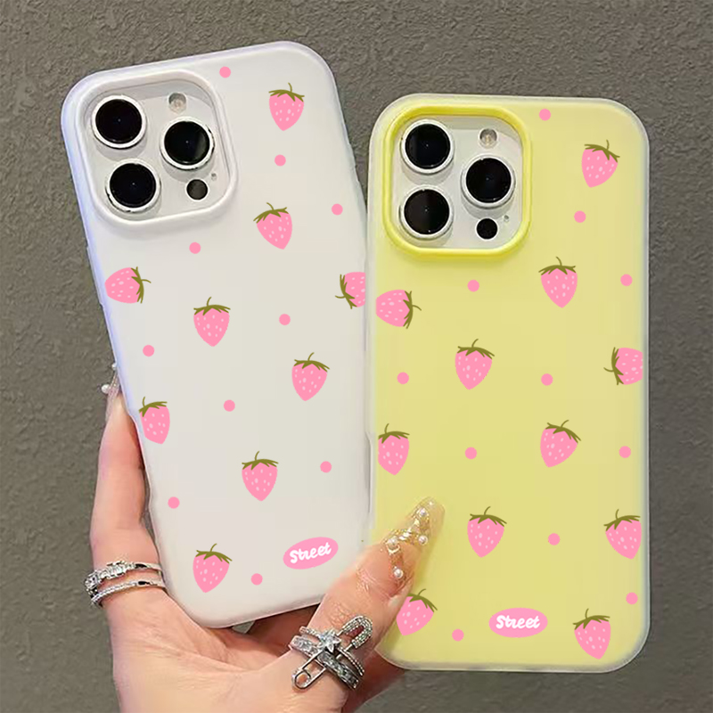 甘いピンクのイチゴ柄スマホケース、Samsung Galax - Phone Cases Galaxy S26 Ultra のレビューと価格
