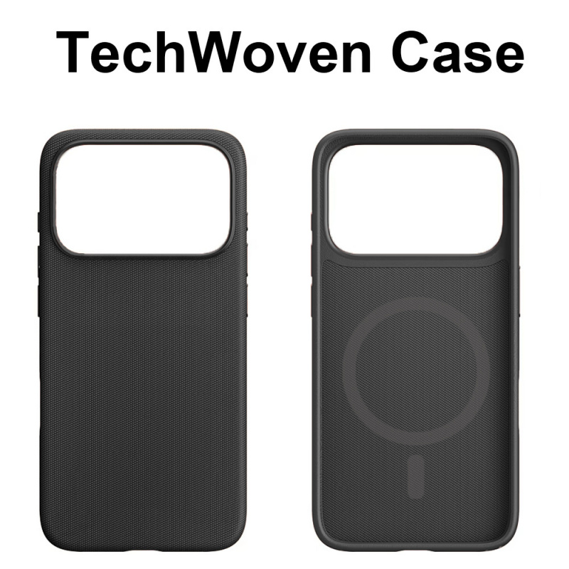 高品質テックウーブン磁気電話ケース iPhone 17/16 - Phone Cases Quality のレビューと価格