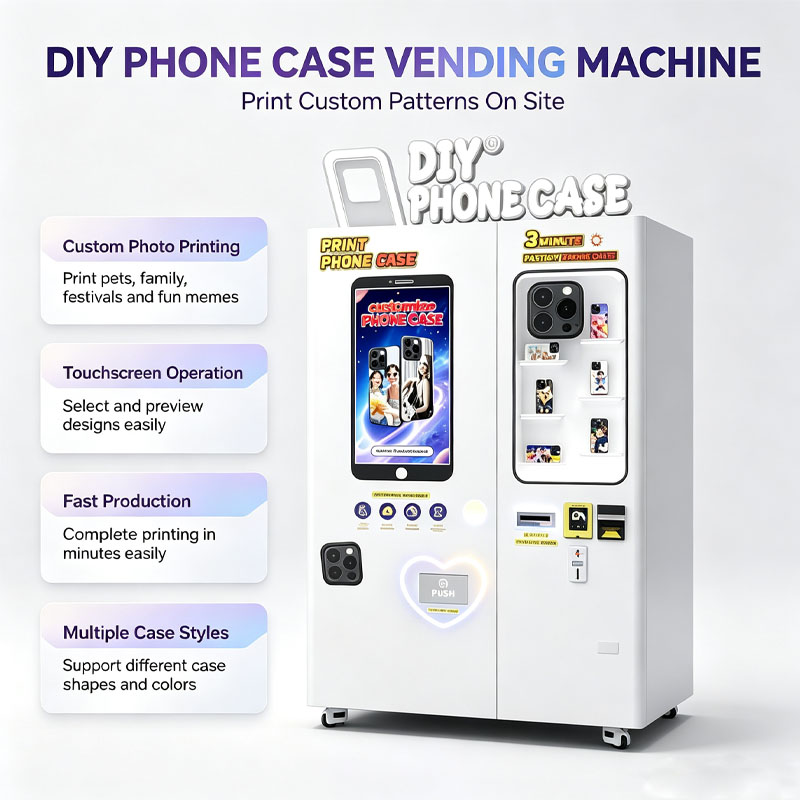カスタムスマホケースマシン スマート自動販売機 セルフサービ - Phone Cases Vending Machine のレビューと価格