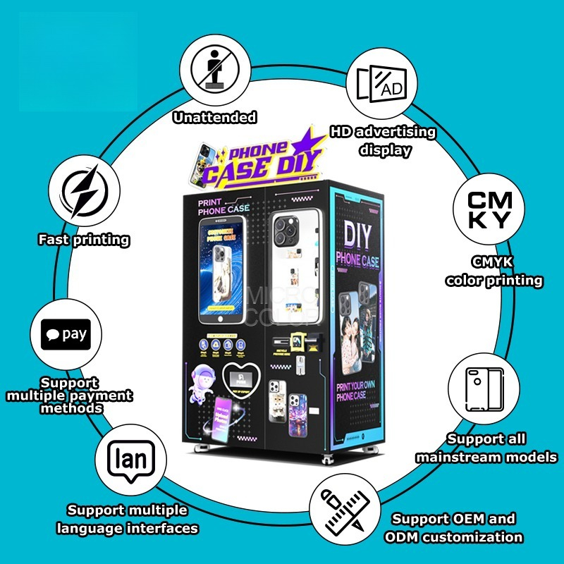 新入荷 携帯電話ケースプリンター カバー カスタムメイド 自 - Phone Cases Vending Machine のレビューと価格