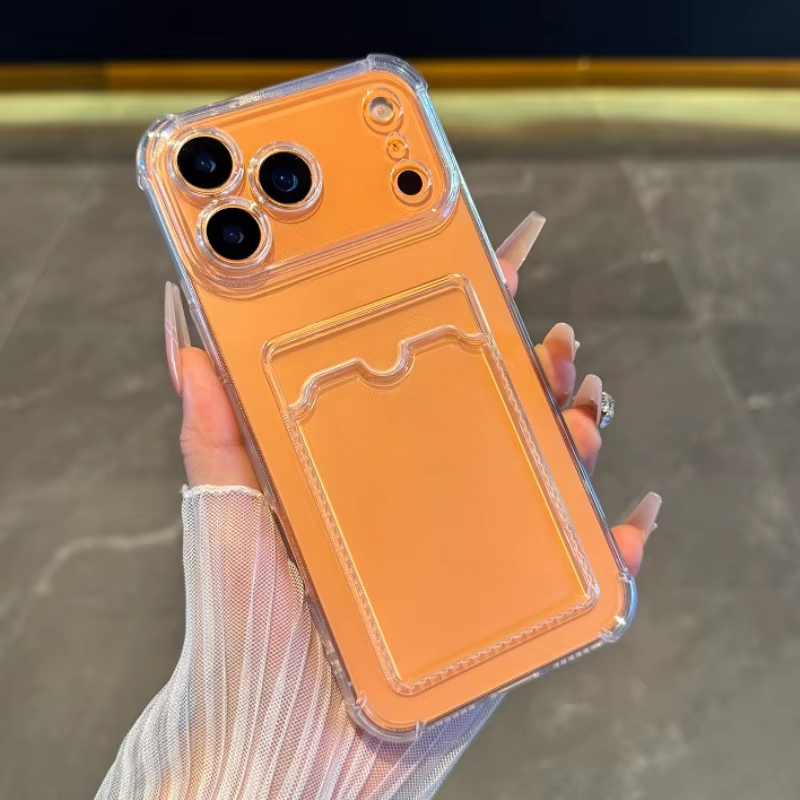 透明カードスロットホルダーケース iPhone 14 Plu - Phone Cases That Hold Cards のレビューと価格
