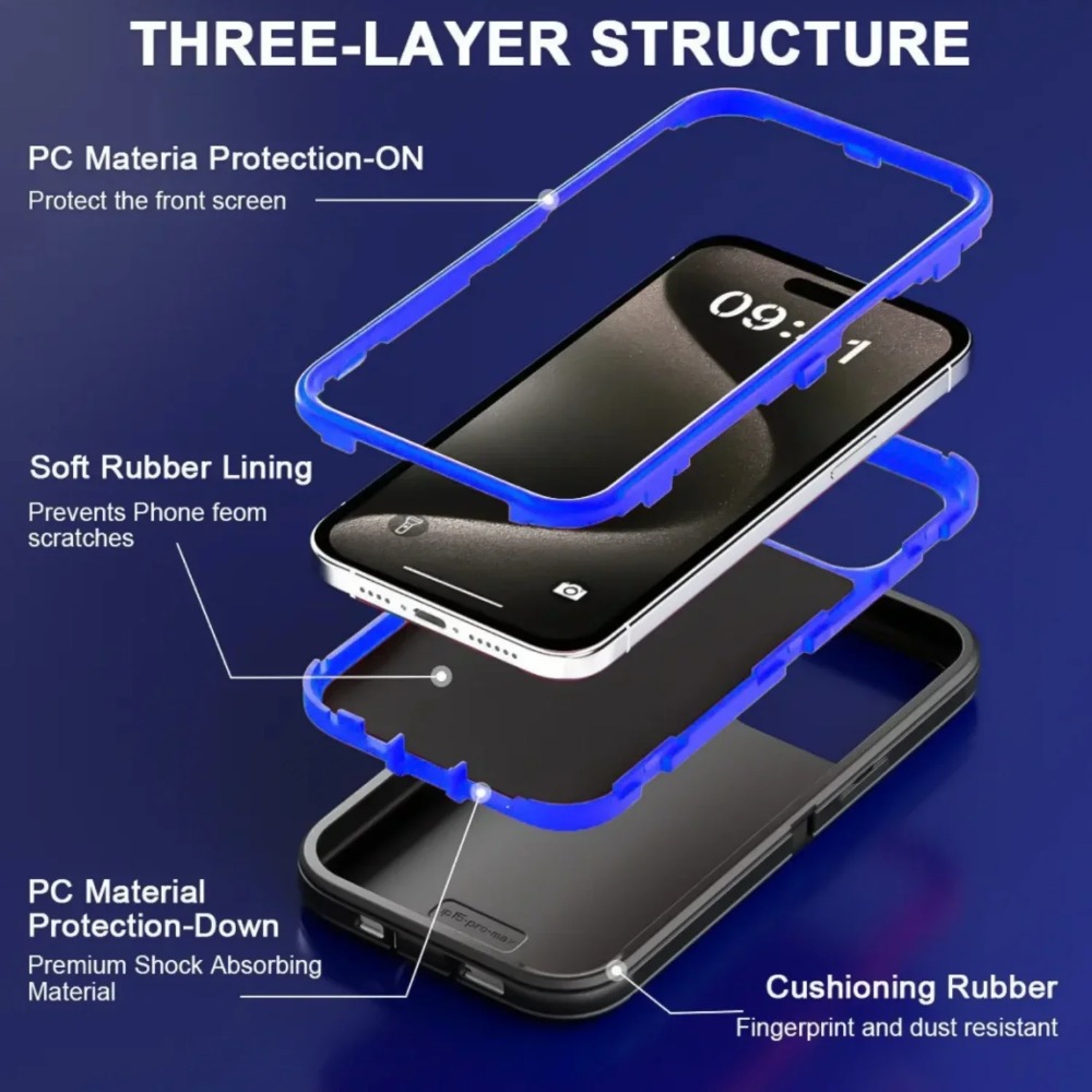 3IN1 ミリタリーグレードの重装甲 OTT ボックスケース - Military Grade Case のレビューと価格