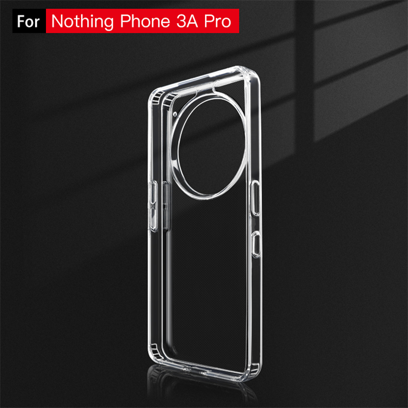 耐衝撃透明ケース何も電話 3a プロケースバックカバー何も電 - Phone Cases Nothing 3A のレビューと価格
