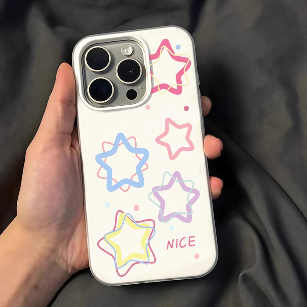 可愛い星型ゼリー風スマホケース Samsung Galaxy - Phone Cases Kawaii のレビューと価格