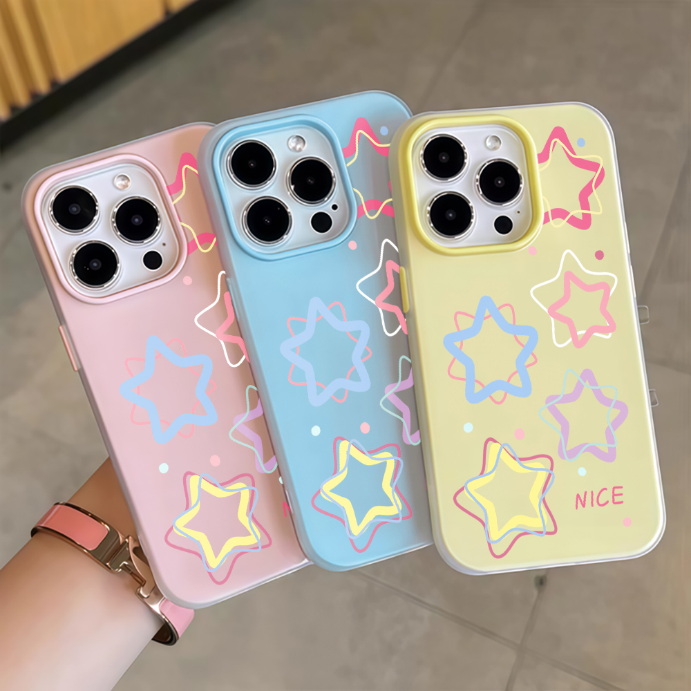 可愛い星型ゼリー風スマホケース Samsung Galaxy - Phone Cases Kawaii のレビューと価格