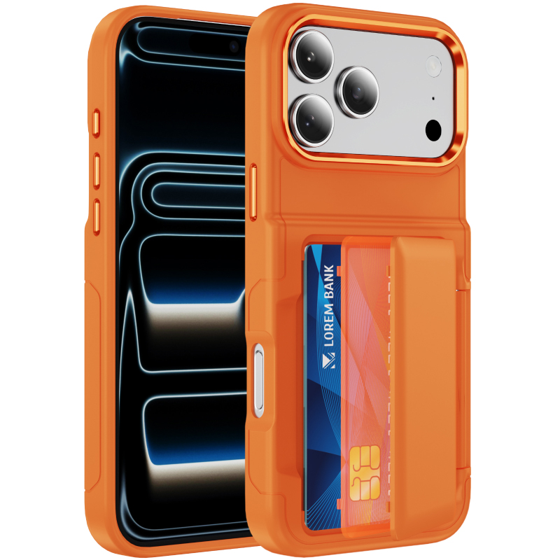 新色ソリッドカラーフロストPCウォレットカードホルダー耐衝撃 - Phone Cases That Hold Cards のレビューと価格