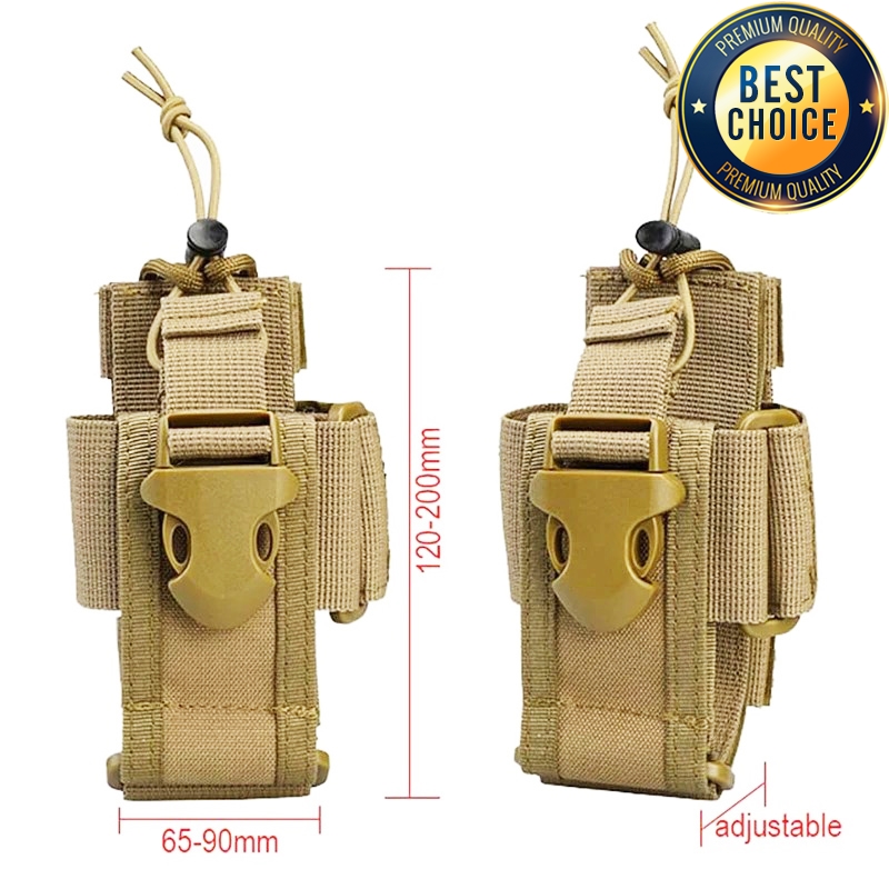 タクティカルなウォーキートーキーホルダー,ラジオポーチ,ハン - Military Grade Case のレビューと価格