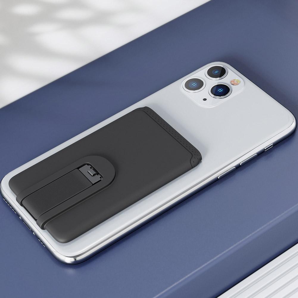 シリコン製スマホカードホルダー - 粘着ステッカーポケット付 - Phone Cases That Hold Cards のレビューと価格