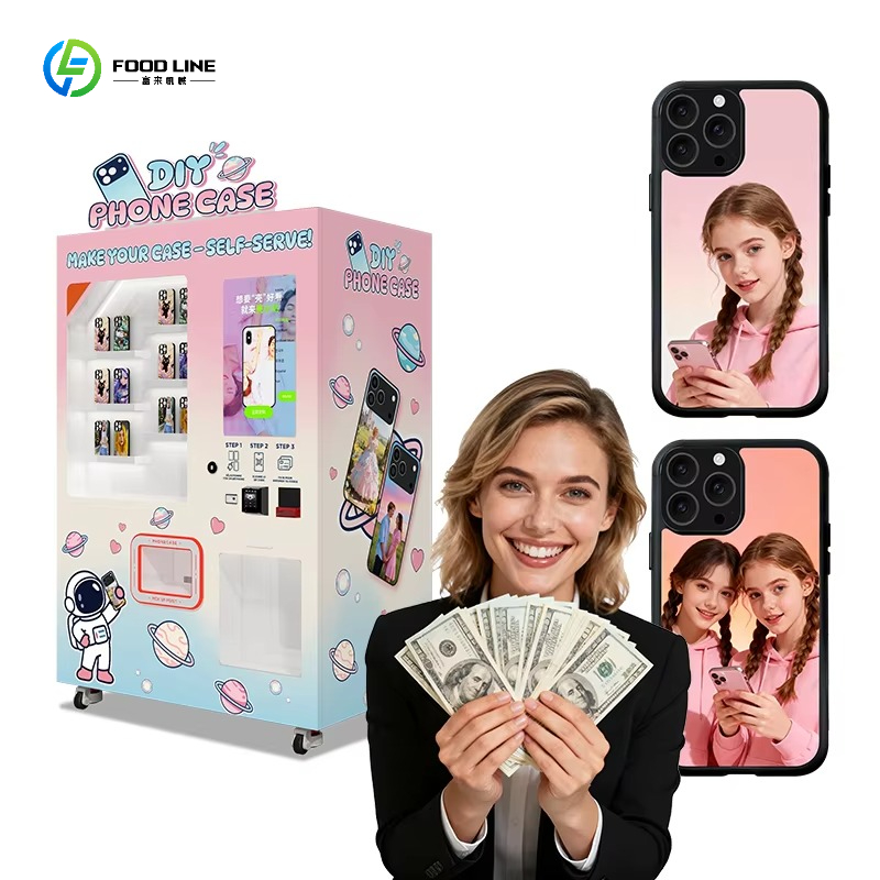 ビジネス自動UVパーソナライズ携帯電話バックカバープリンター - Phone Cases Vending Machine のレビューと価格
