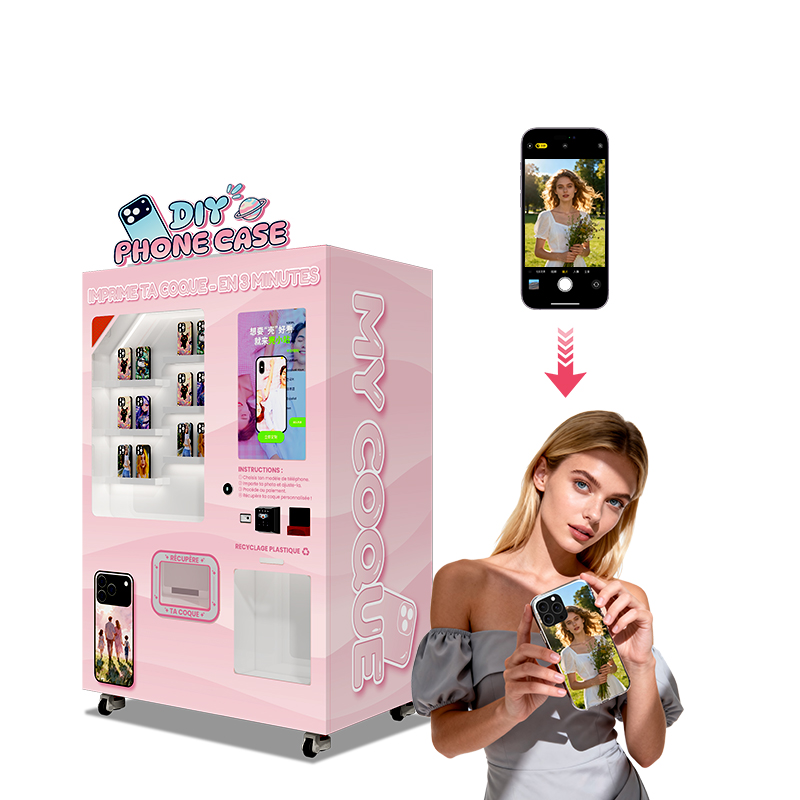 ビジネス自動UVパーソナライズ携帯電話バックカバープリンター - Phone Cases Vending Machine のレビューと価格