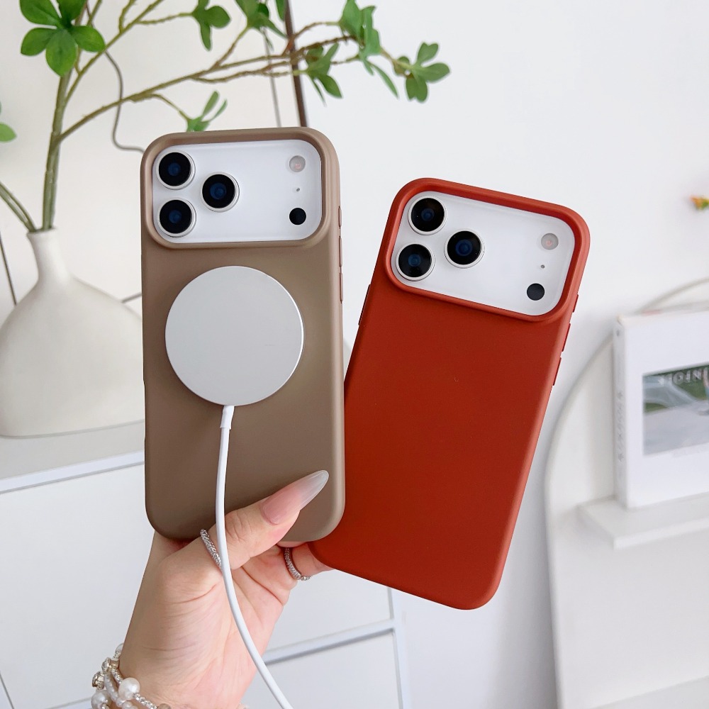 高品質液体シリコン製マグネットケース iPhone 17 1 - Phone Cases Quality のレビューと価格