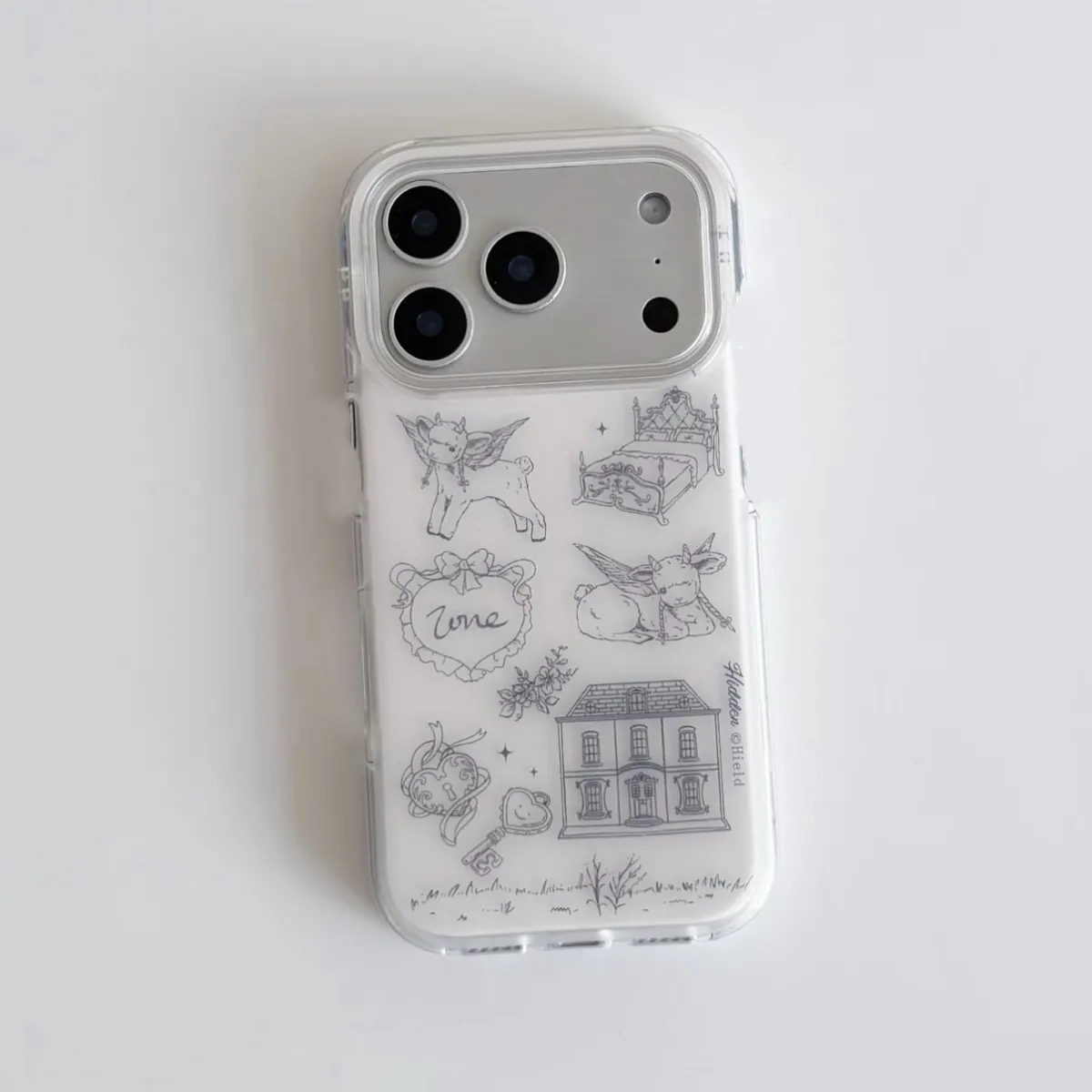 小さな羊の天使 カワイイイラスト 漫画風スマホケース iPh - Phone Cases Kawaii のレビューと価格