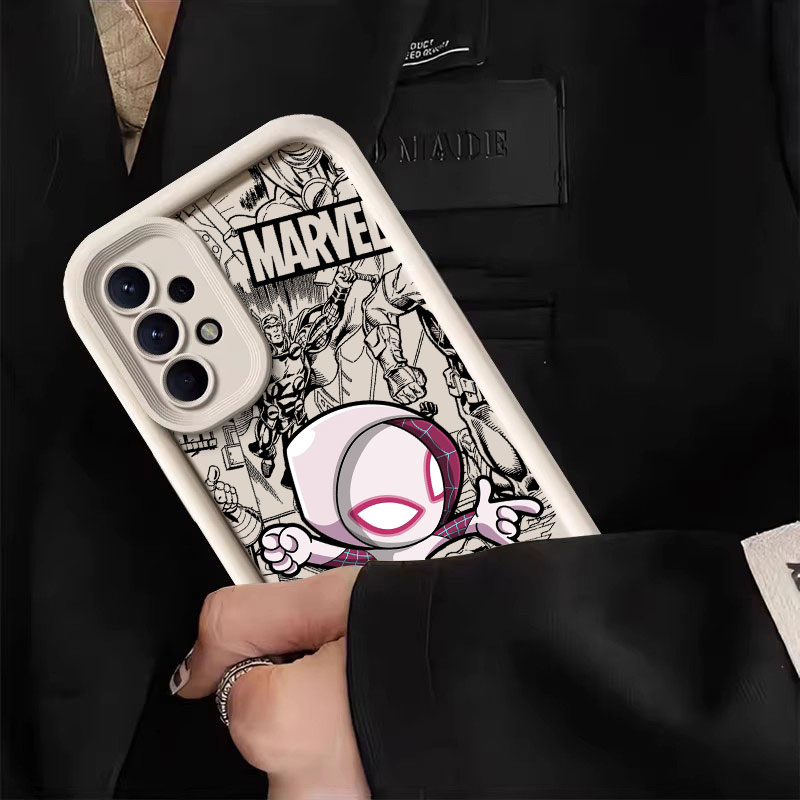 マーベル スパイダーマン グウェン ケース Samsung  - Phone Cases A14 Samsung のレビューと価格
