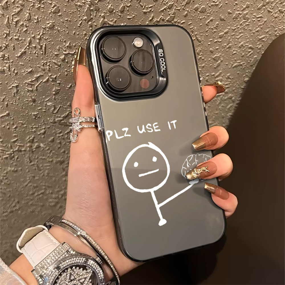 面白いミーム柄のIMDスマホケース iPhone 17 Ai - Phone Cases That Cover The Camera のレビューと価格