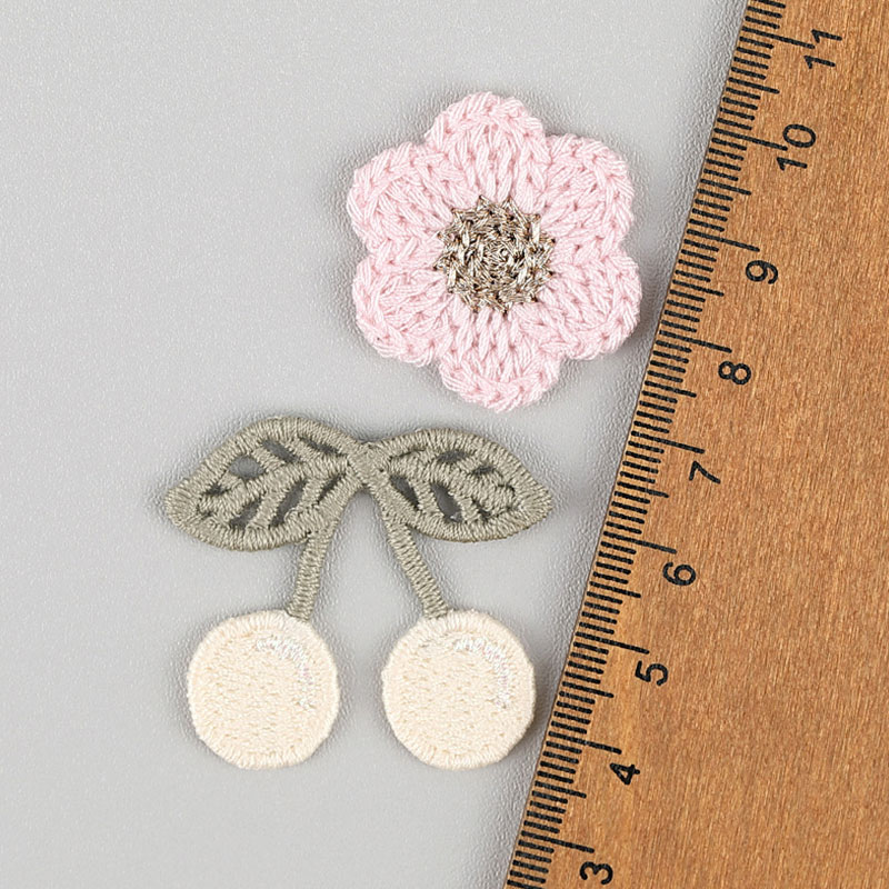 20 個ピンクホワイト桜刺繍アップリケヘアクリップアクセサリ - Phone Cases Eco Friendly のレビューと価格