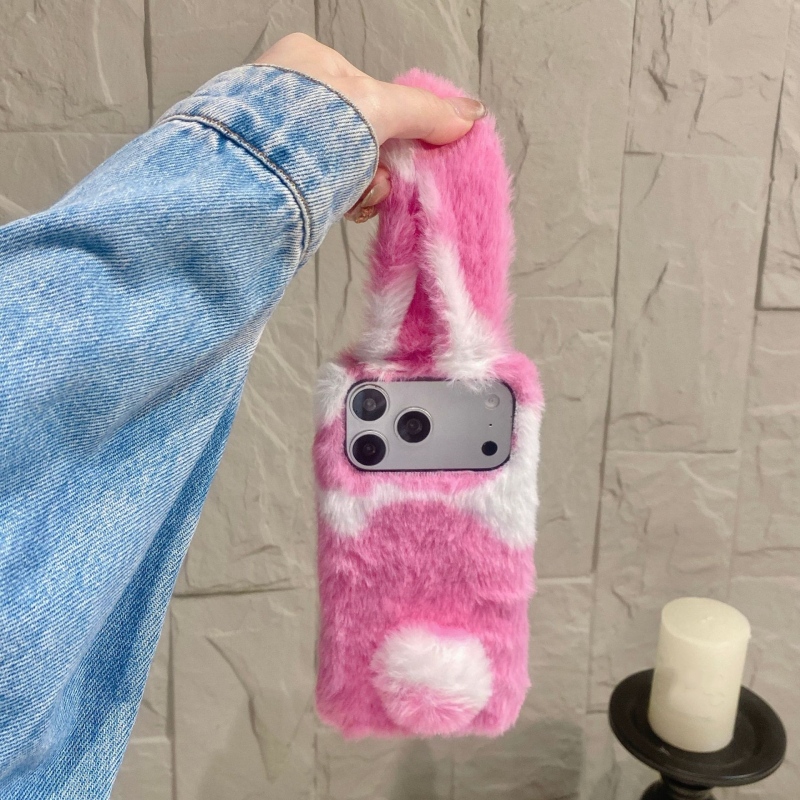 可愛いウサギデザインのふわふわスマホケース iPhone 1 - Phone Cases For Iphone 15 のレビューと価格