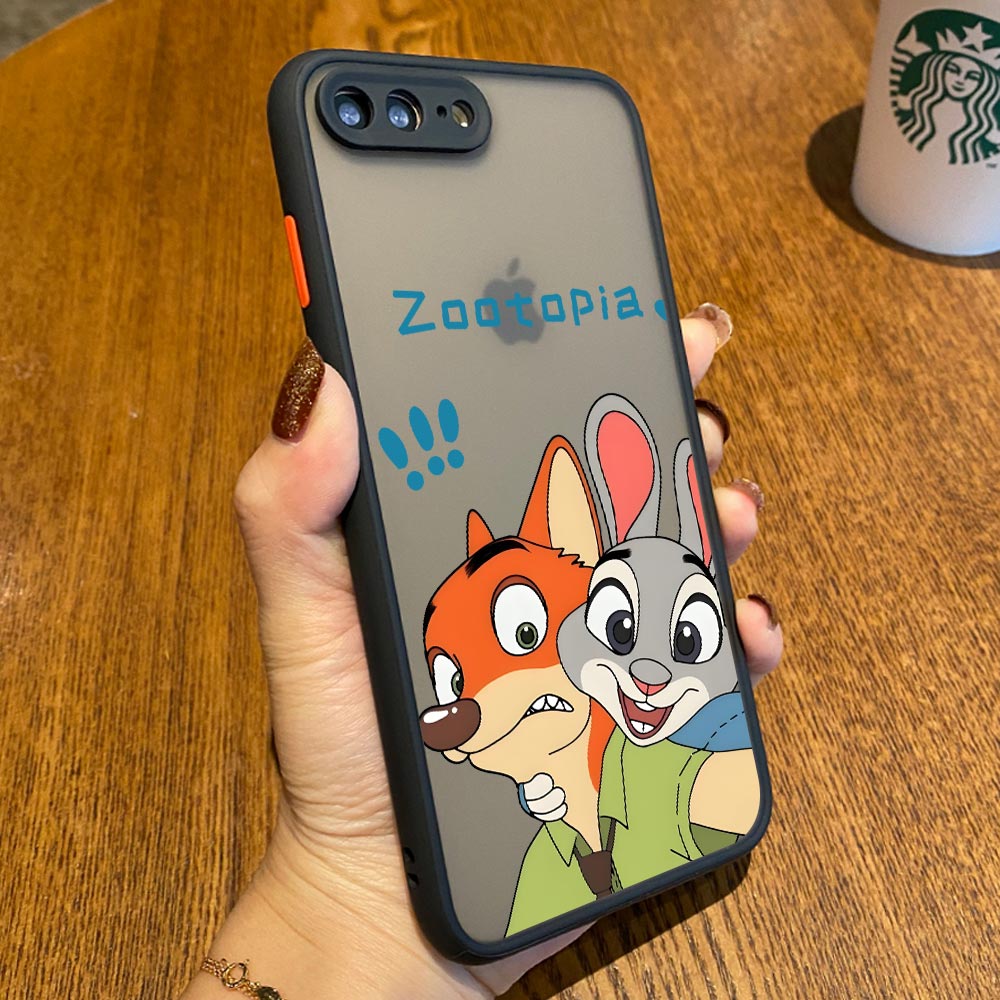 ディズニー ニック ジュディ マット半透明ケース iPhon - Phone Cases For Iphone 15 のレビューと価格